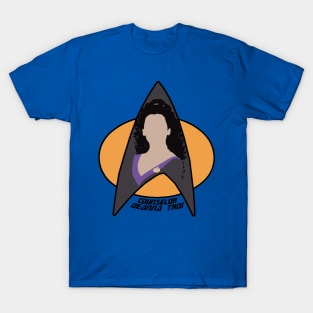 Counselor Troi - Purple T-Shirt